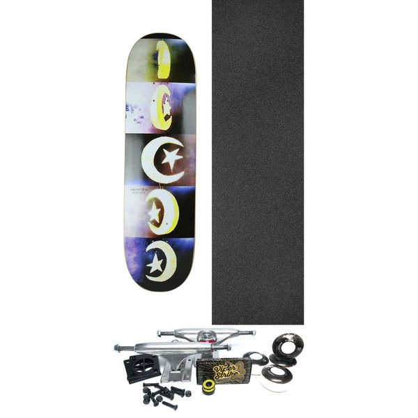 Foundation Skateboards Stop Motion Skateboard Deck - 8.5" x 32.35" - Complete Skateboard Bundle
